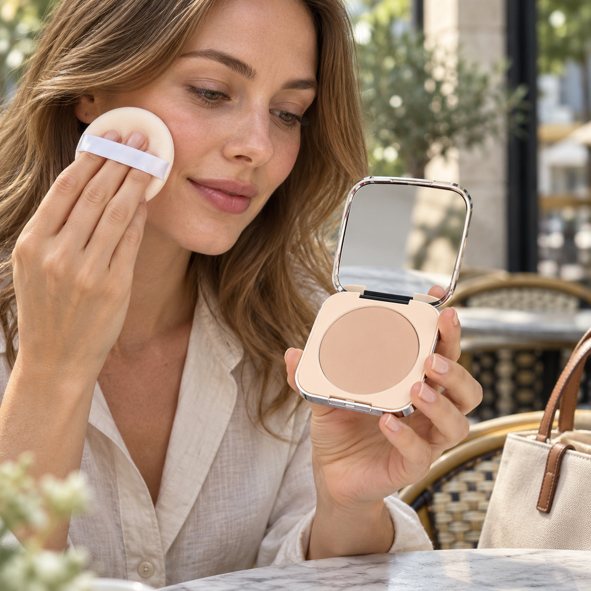 🪞 Setting Powder | Silky Pressed | Daily-Makeup | Her | Soft-Matte Finish
