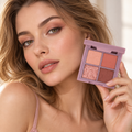 🌸 Eyeshadow Quad | Silky Powder | Date-Night | Her | Rosy Sparkle