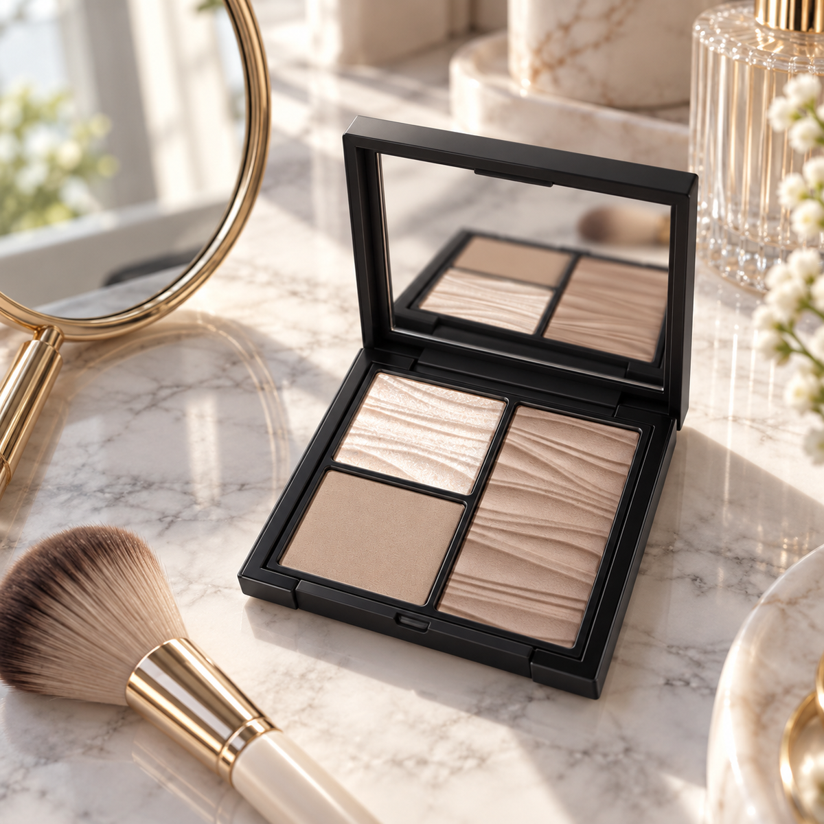 ✨ Contour Palette | Silky Powder | Daily-Glam | Her | Sculpted Radiance