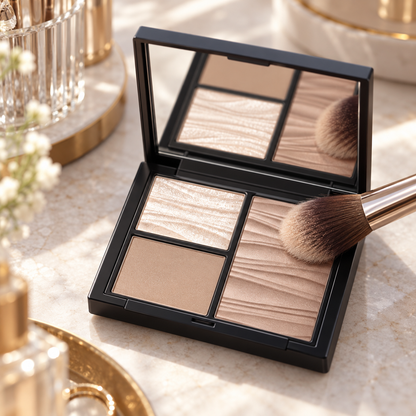 ✨ Contour Palette | Silky Powder | Daily-Glam | Her | Sculpted Radiance