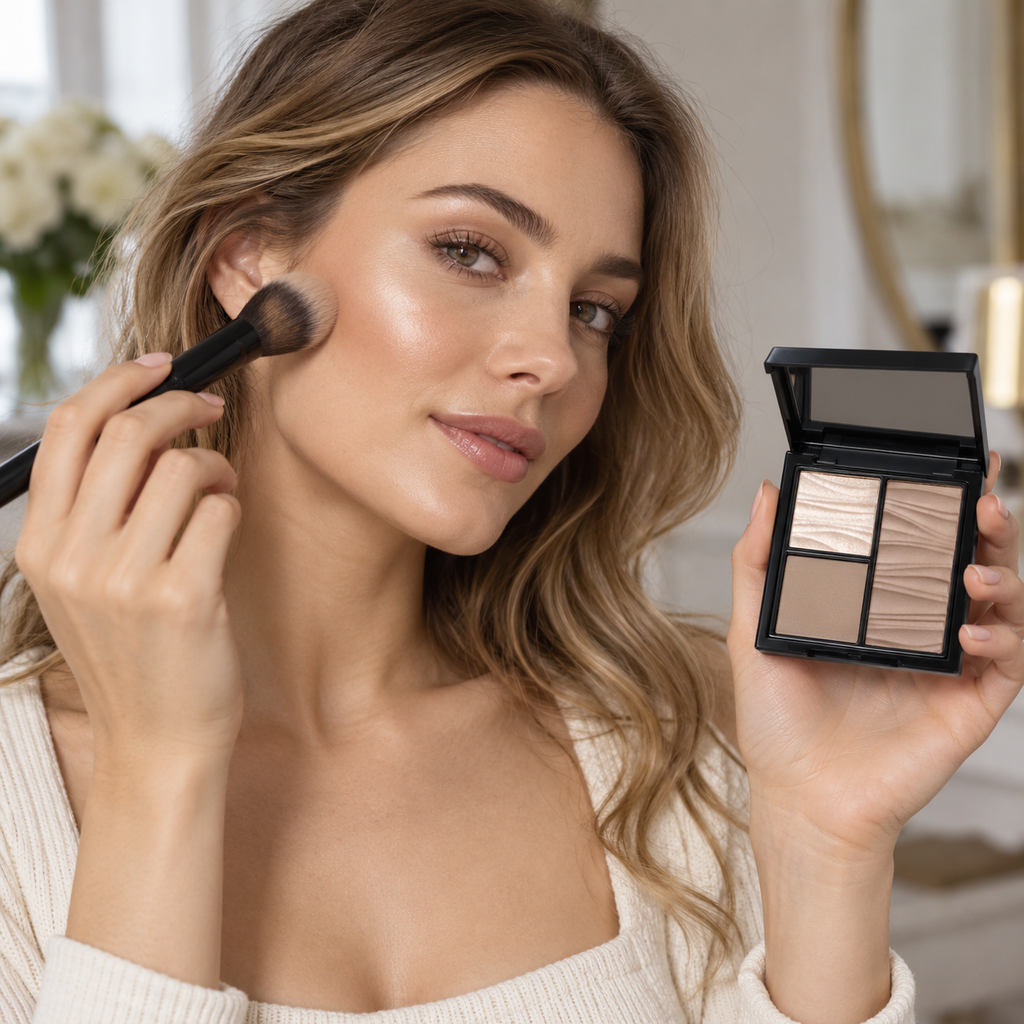 ✨ Contour Palette | Silky Powder | Daily-Glam | Her | Sculpted Radiance