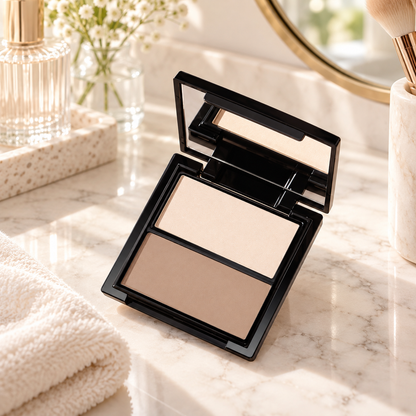 🤎 Contour Palette | Silky Powder | Daily-Makeup | Her | Sculpted Glow