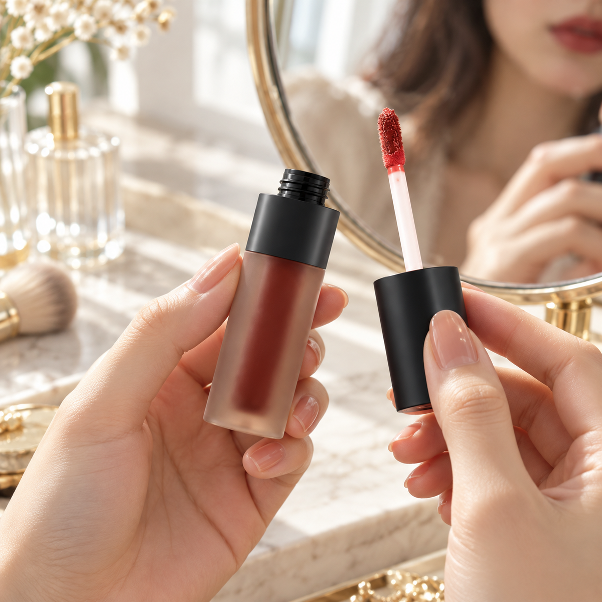💄 Velvet Tint | Mousse Formula | Date-Night | Her | Blurred Lips