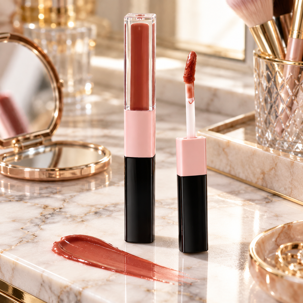 💋 Dual Lip Tint | Velvet Gloss | Date-Night | Her | Dimensional Shine