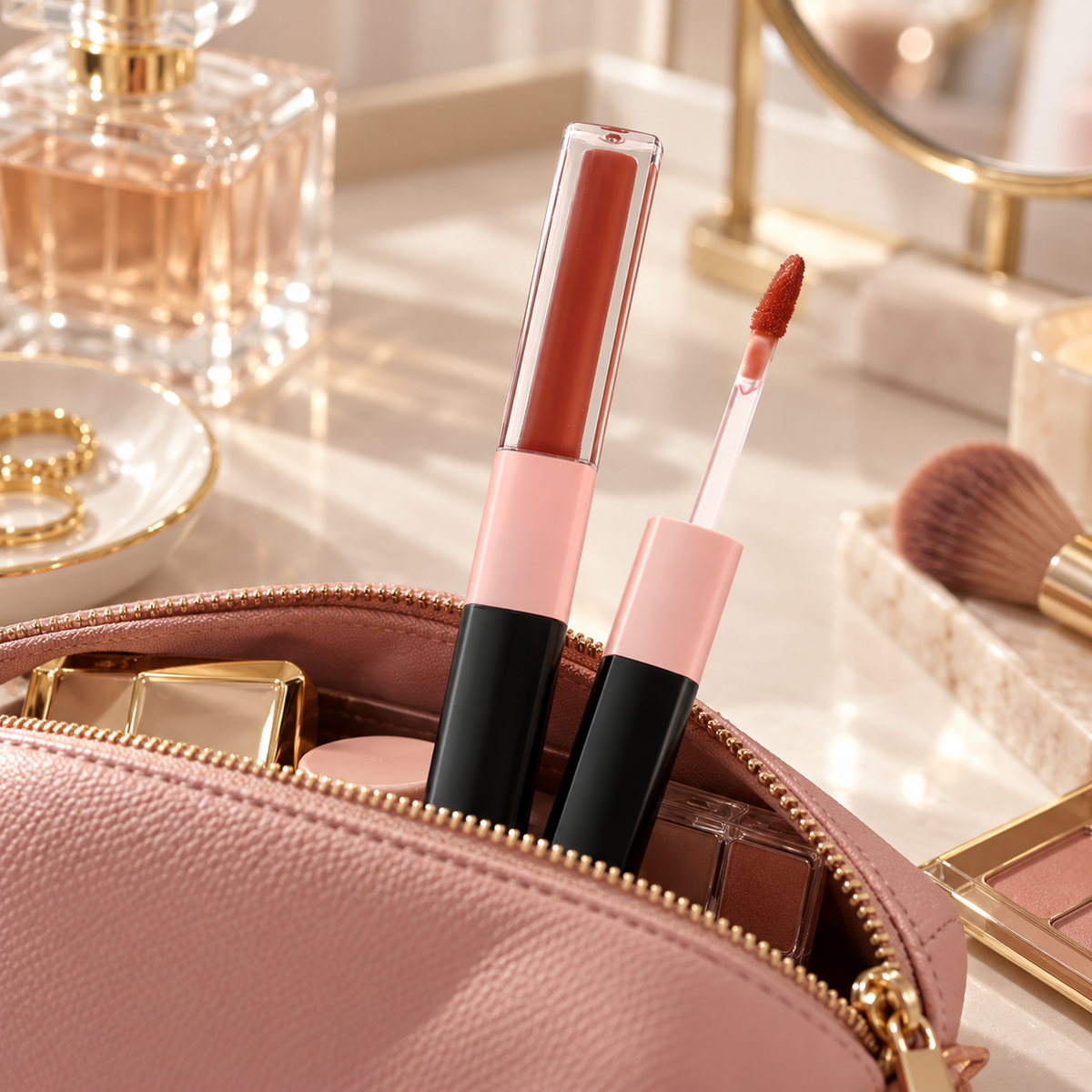 💋 Dual Lip Tint | Velvet Gloss | Date-Night | Her | Dimensional Shine