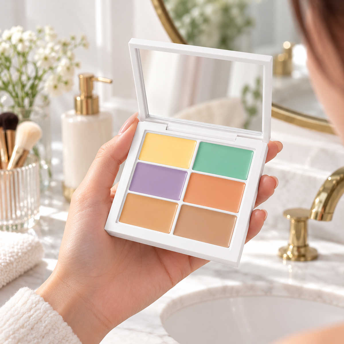 🎨 Concealer Palette | Cream Formula | Daily-Makeup | Her | Flawless Finish