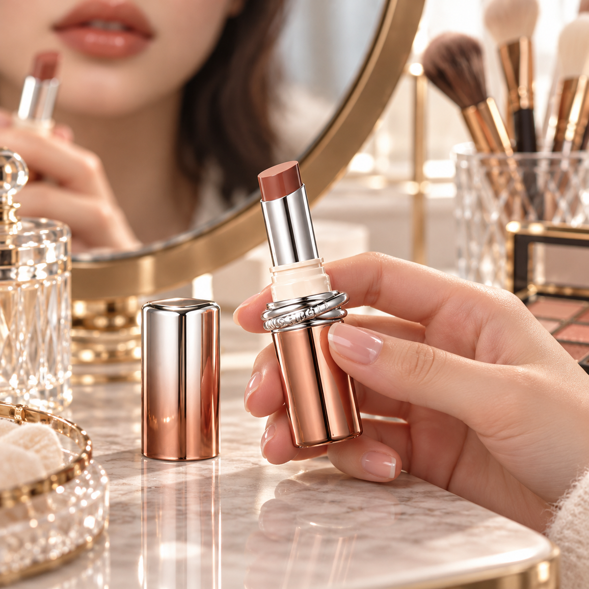 💎 Gloss Lipstick | Balm Texture | Date-Night | Her | Mirror Shine