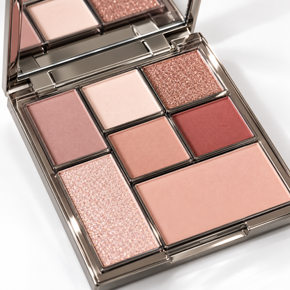 🌹 Eyeshadow Palette | Silky Powder | Party-Night | Her | Rosy Sparkle